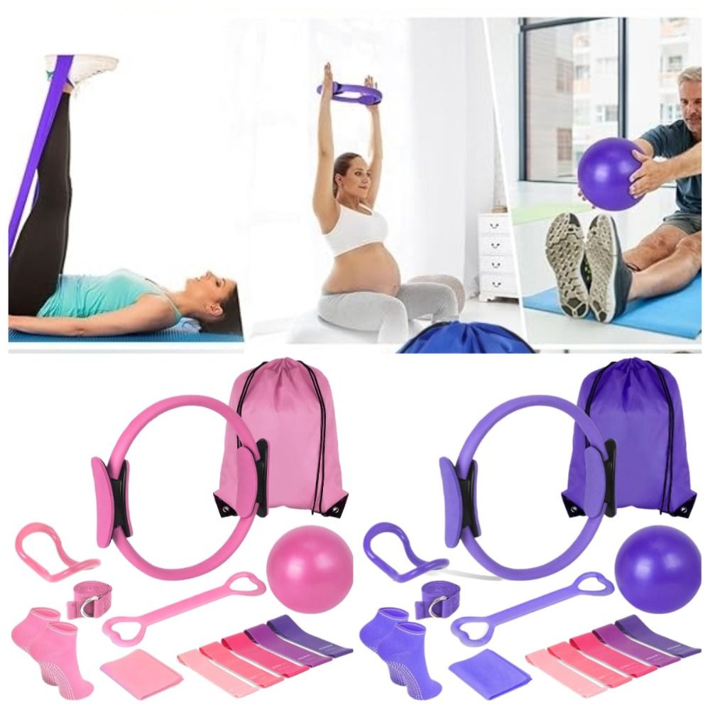 Yoga Health & Fitness Center - 13Pcs/Set Portable Pilates Ball Set Body