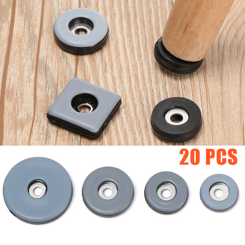 Core Slider - 20pcs Furnitures Glides With Screws PTFE