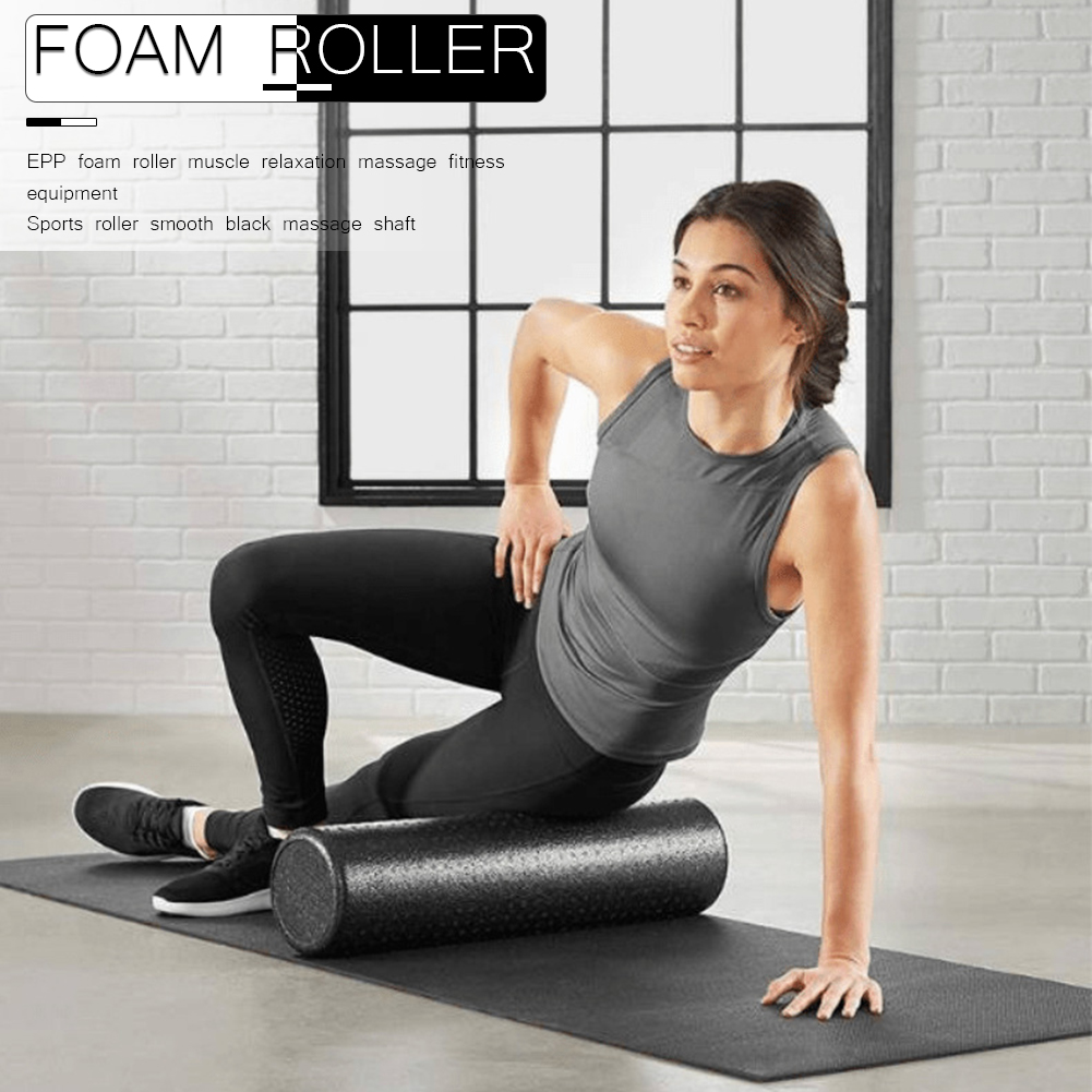 Yoga Fitness Roller - Yoga Pilates Foam Roller Massage Roller