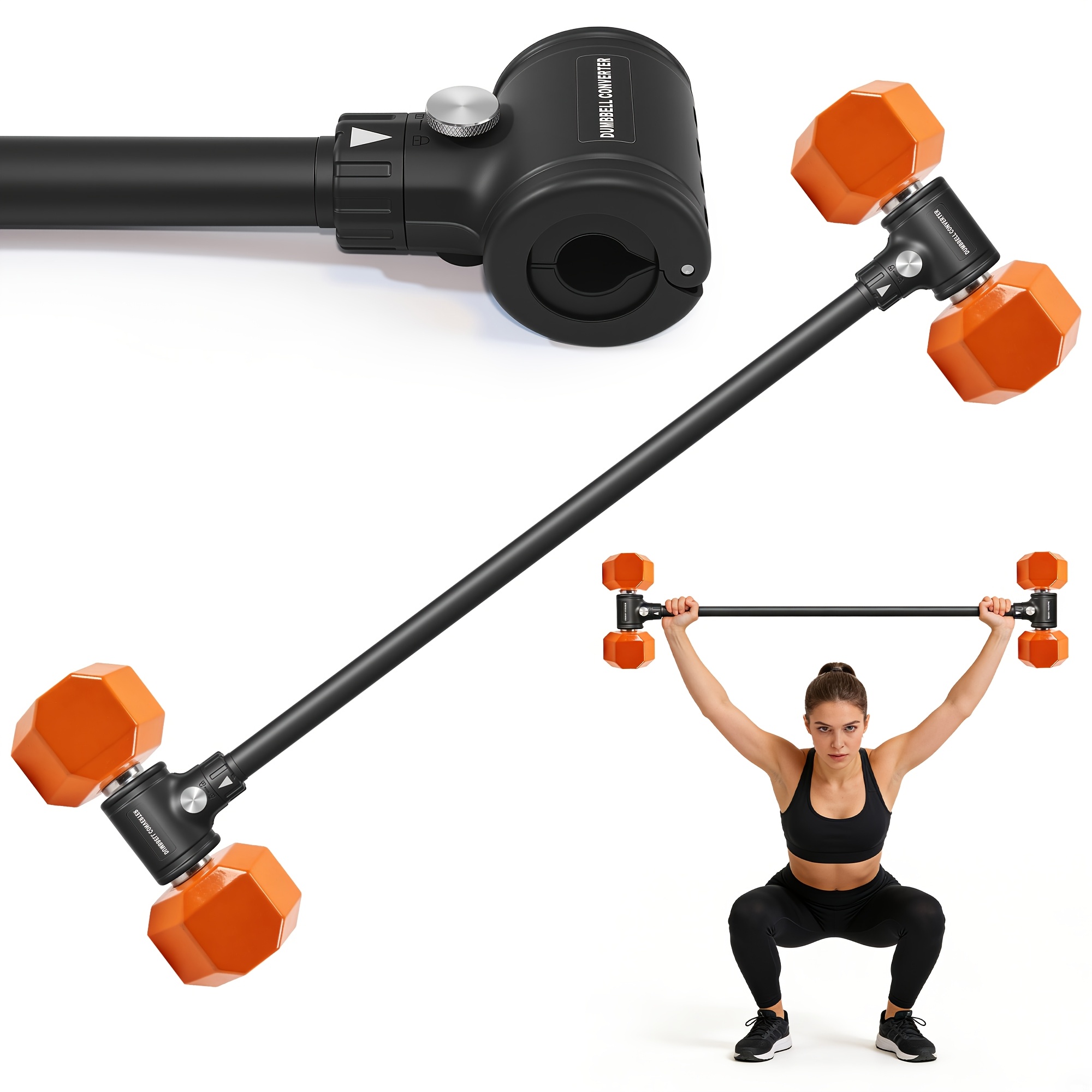 Adjustable Dumbbells - Dumbbell Converter - Converts dumbbells into
