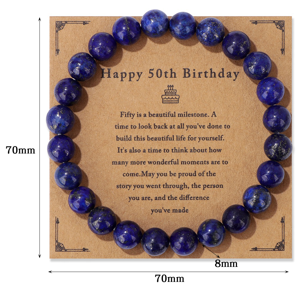 Natural Labradorite Bracelet 8 - Yoga Health & Fitness Center recensione e prezzo