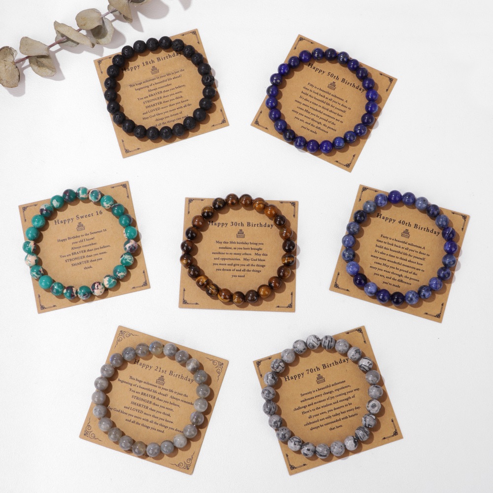 Natural Labradorite Bracelet 8 - Yoga Health & Fitness Center recensione e prezzo