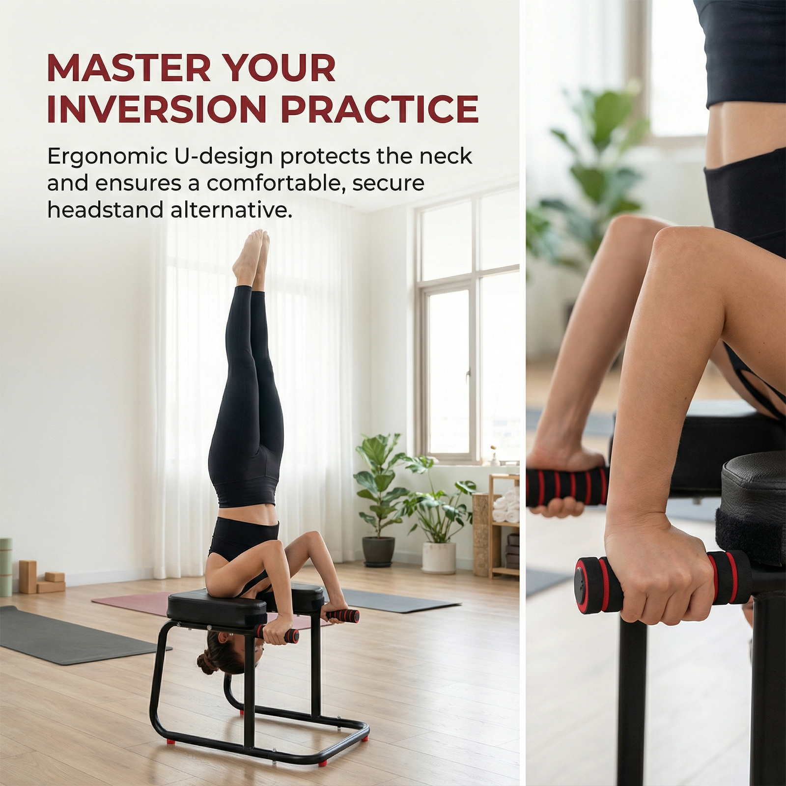 Yoga Headstand Stool Loading 5 - Yoga Fitness Mat recensione e prezzo