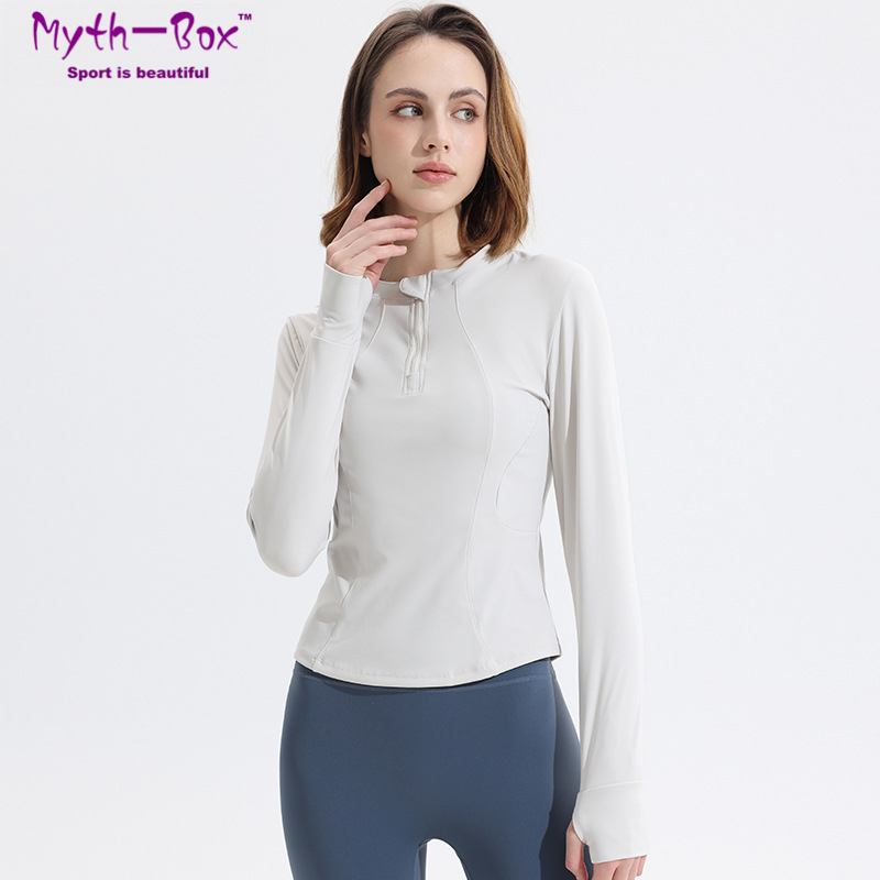 Autumn Women Yoga Shirts Long  - Yoga Fitness Qc recensione e prezzo
