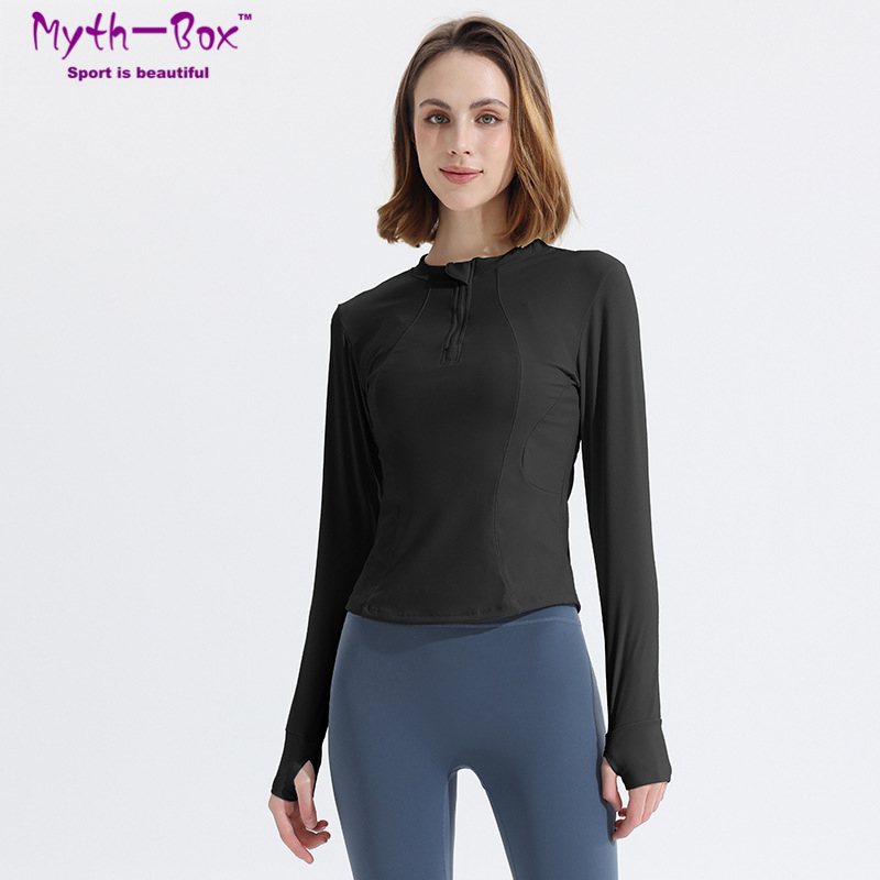 Autumn Women Yoga Shirts Long  - Yoga Fitness Qc recensione e prezzo