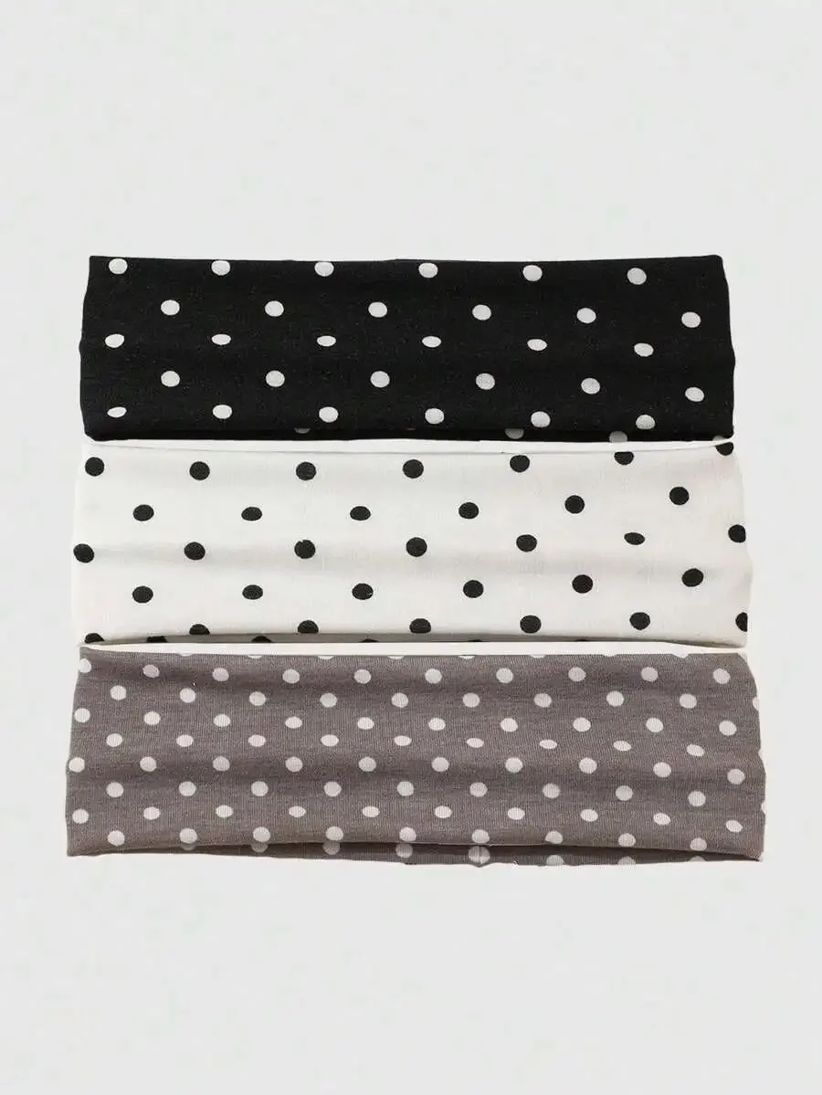 3pcs Black White Polka Dot Str - Yoga Daily Fitness recensione e prezzo