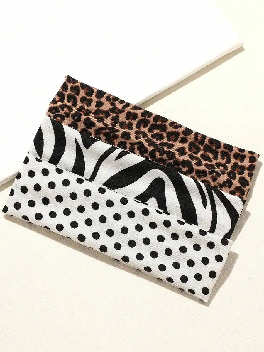 3pcs Black White Polka Dot Str - Yoga Daily Fitness recensione e prezzo