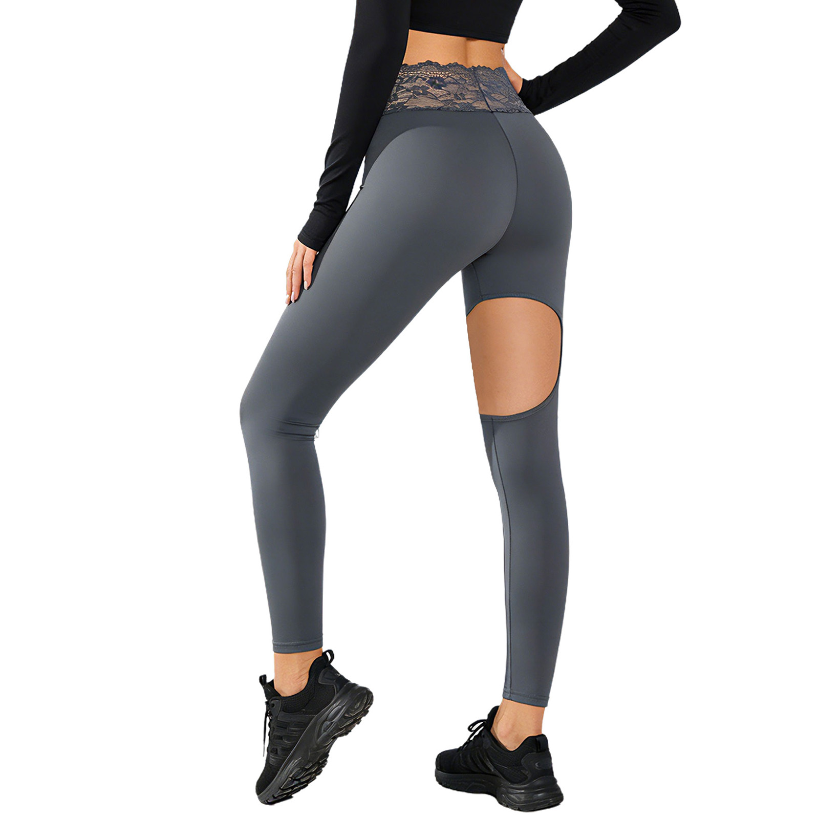 Womens Lace Waistband Yoga Leg - Yoga Daily Fitness recensione e prezzo