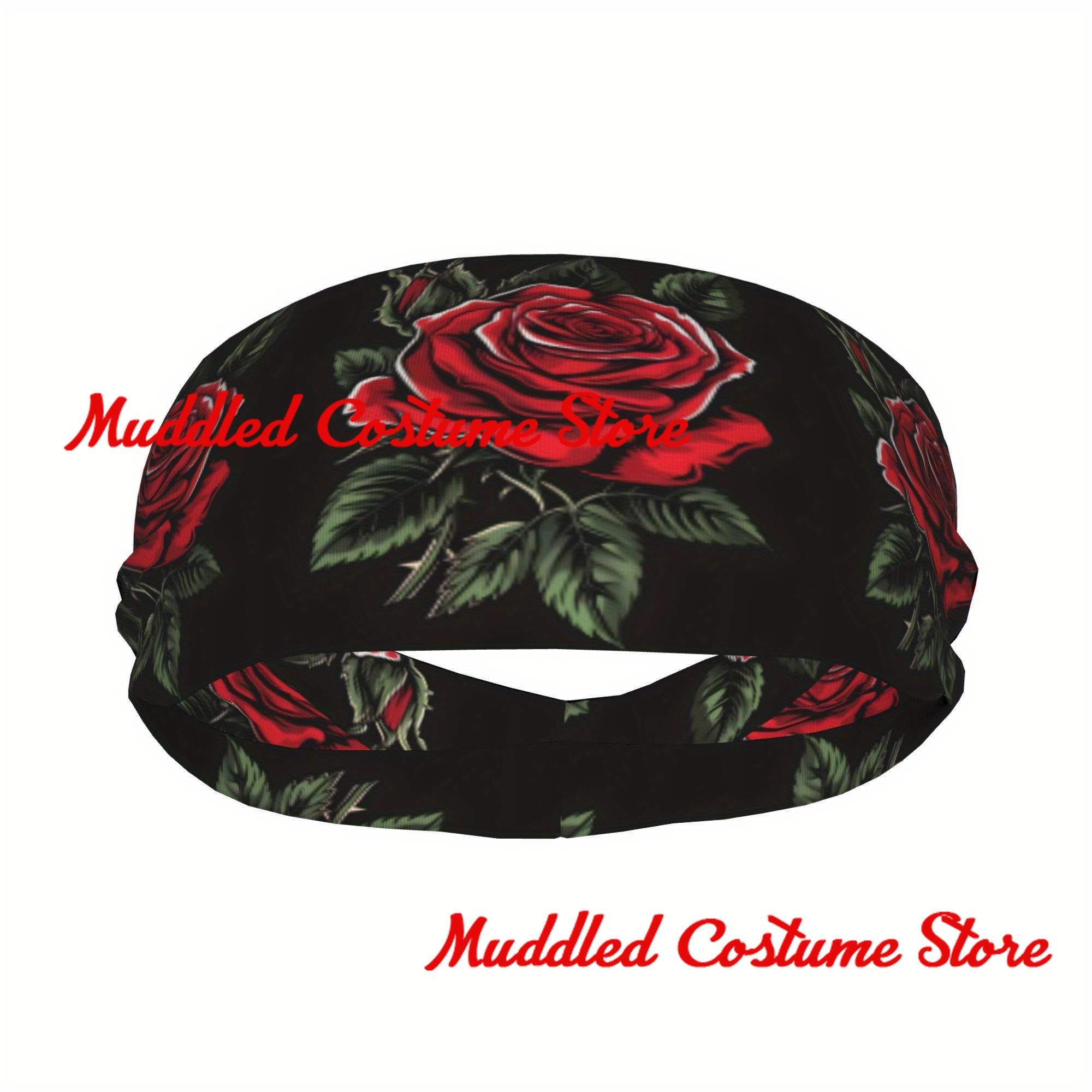 Rose Floral Unisex Sports Head - Yoga Fitness Hk recensione e prezzo