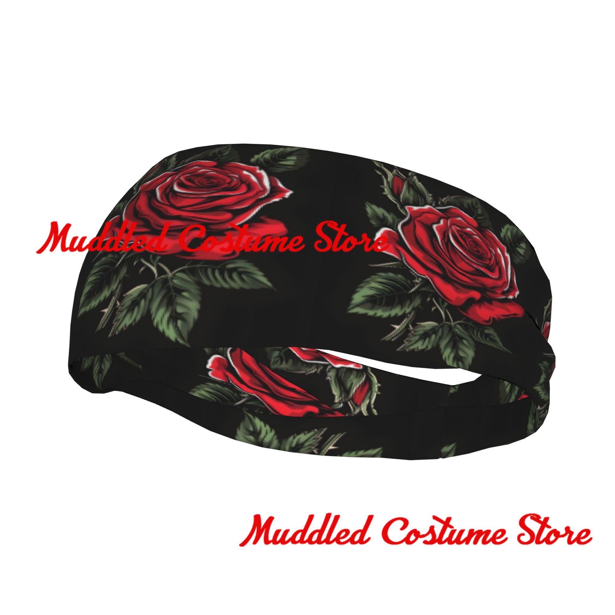Rose Floral Unisex Sports Head - Yoga Fitness Hk recensione e prezzo