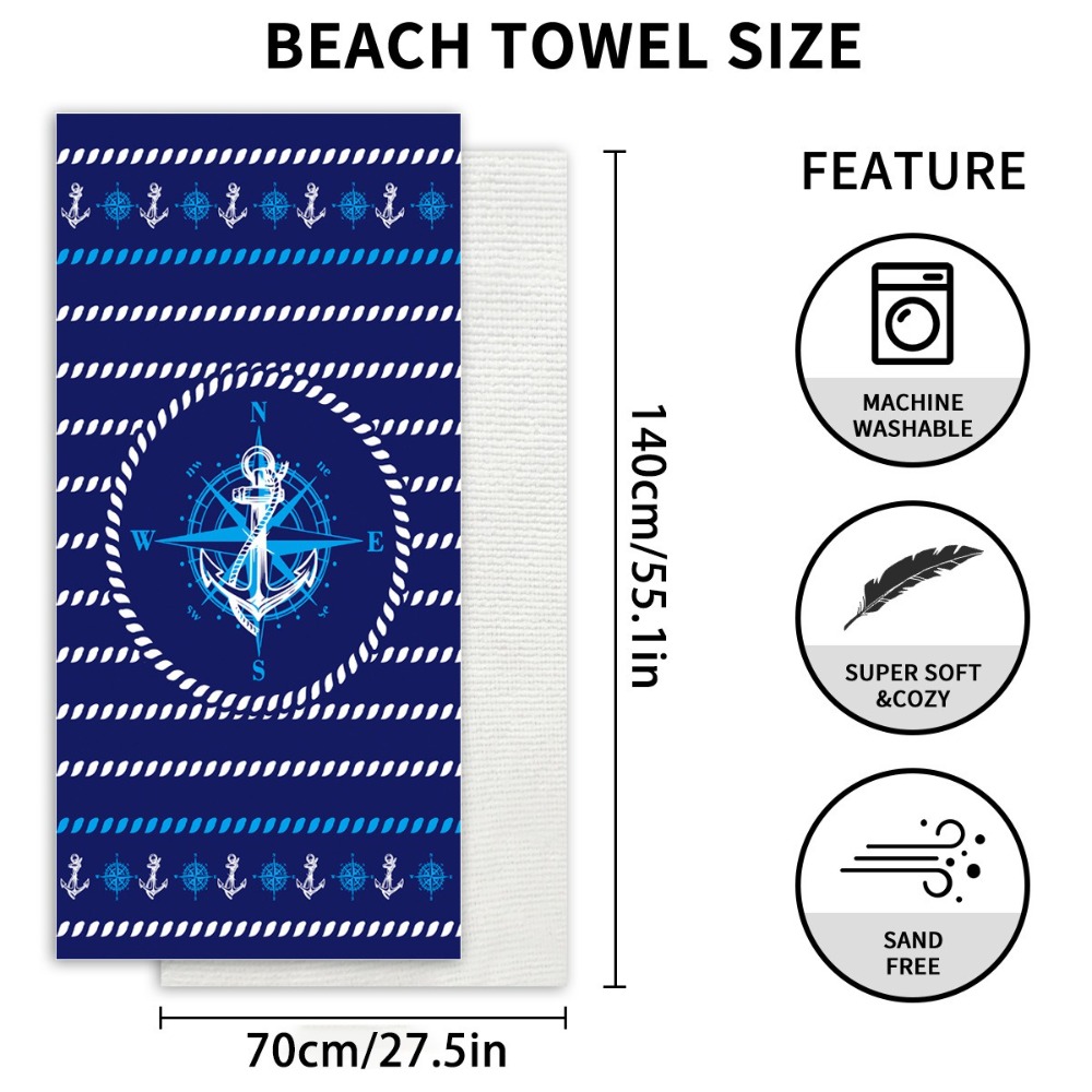 Starfish Printing Bath Towel 2 - Yoga Fitness Mat recensione e prezzo