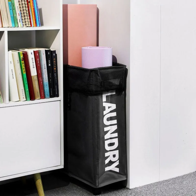 Laundry Basket with Wheels Lar - Yoga Fitness Mat recensione e prezzo