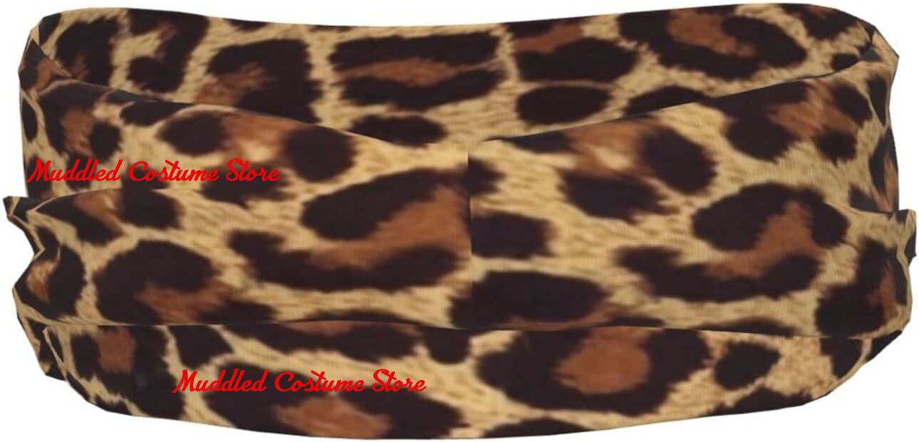 Leopard Print Sports Headband  - Yoga Fitness Hk recensione e prezzo