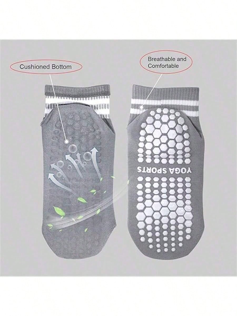 5 Pairs Women Double Stripe No - Yoga Daily Fitness recensione e prezzo
