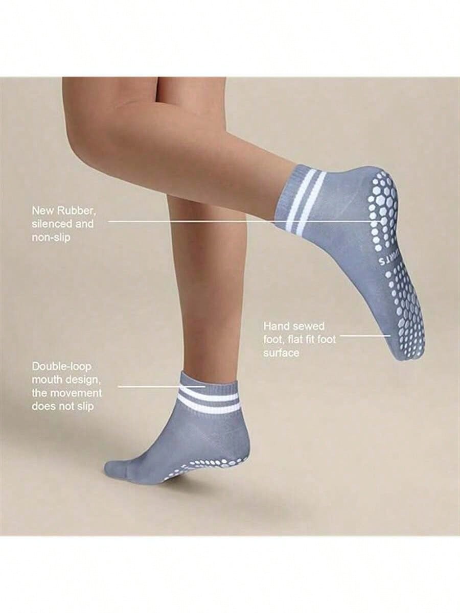 5 Pairs Women Double Stripe No - Yoga Daily Fitness recensione e prezzo