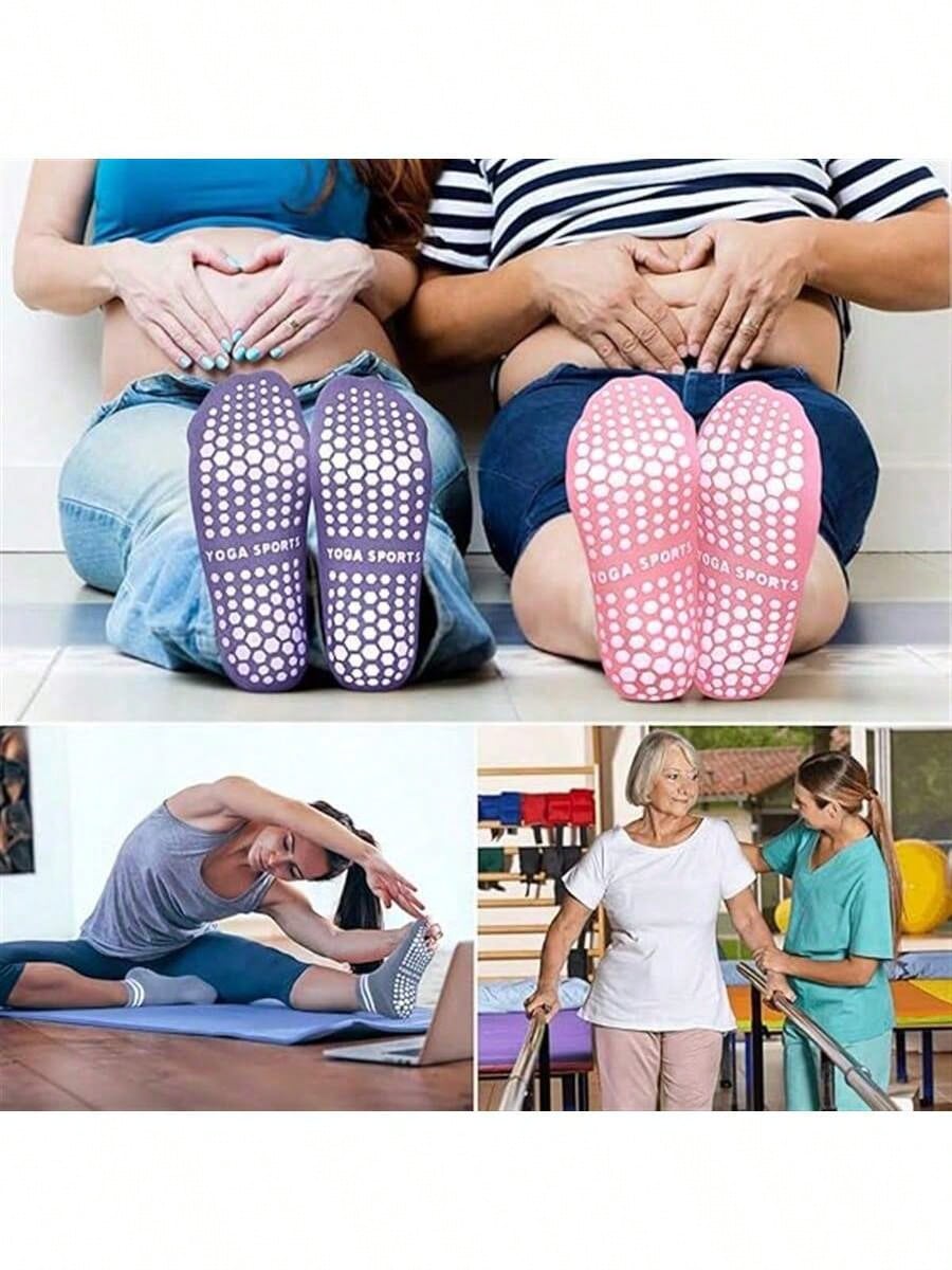 5 Pairs Women Double Stripe No - Yoga Daily Fitness recensione e prezzo