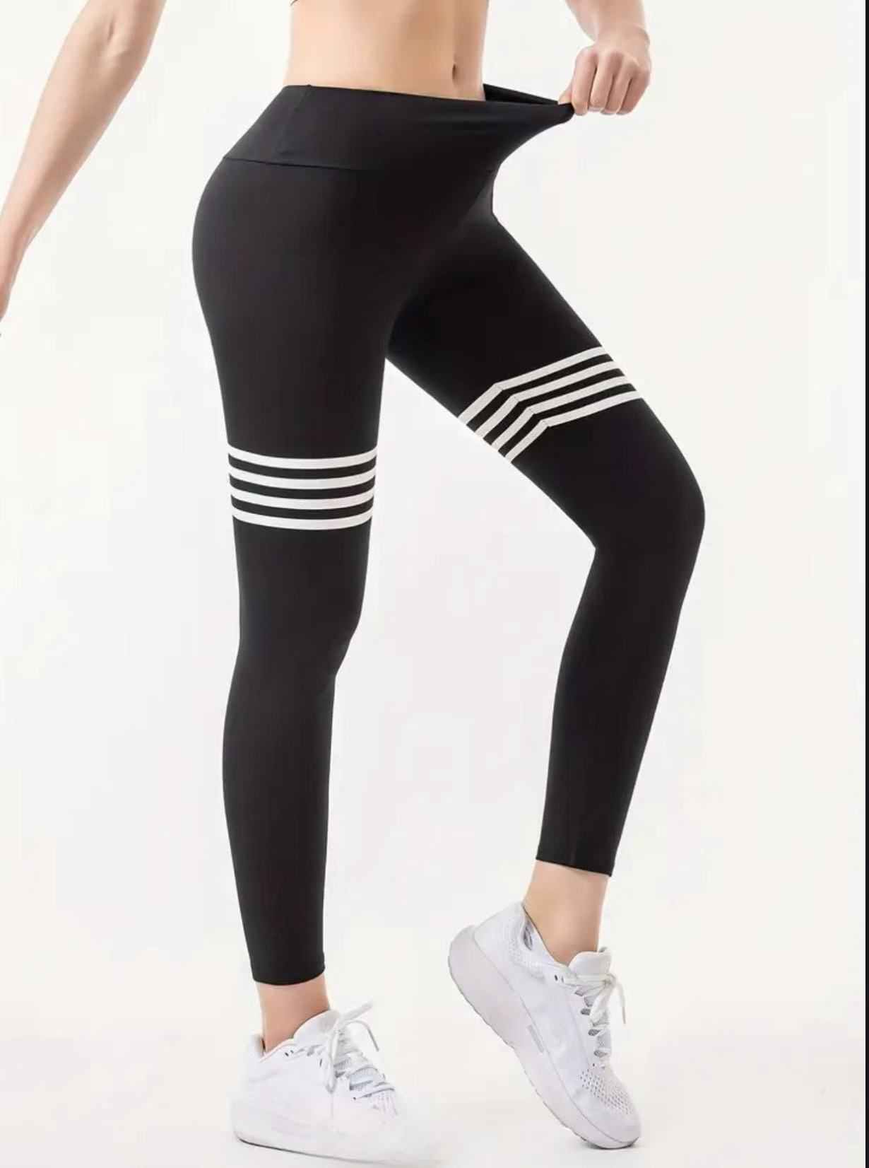 Letter Pattern High-Waisted Yo - Yoga Fitness Leggings recensione e prezzo