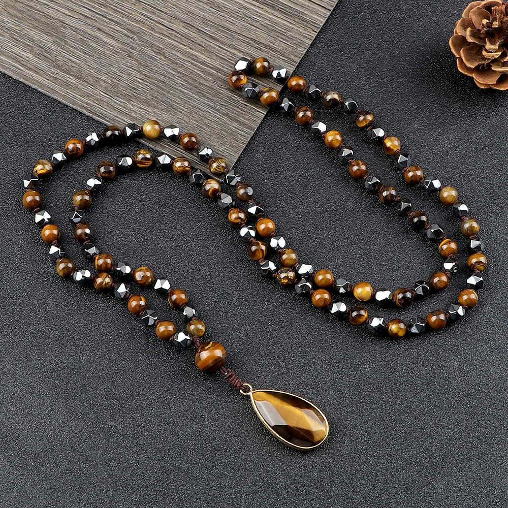 New Drop Pendant 108 Beads Nec - Yoga Health & Fitness Center recensione e prezzo