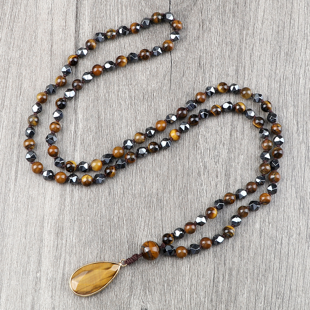 New Drop Pendant 108 Beads Nec - Yoga Health & Fitness Center recensione e prezzo