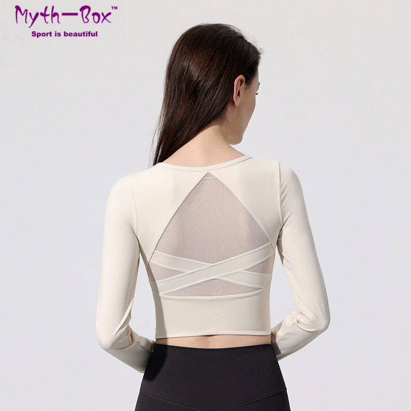 Women Yoga Shirts With Pad Lon - Yoga Fitness Qc recensione e prezzo