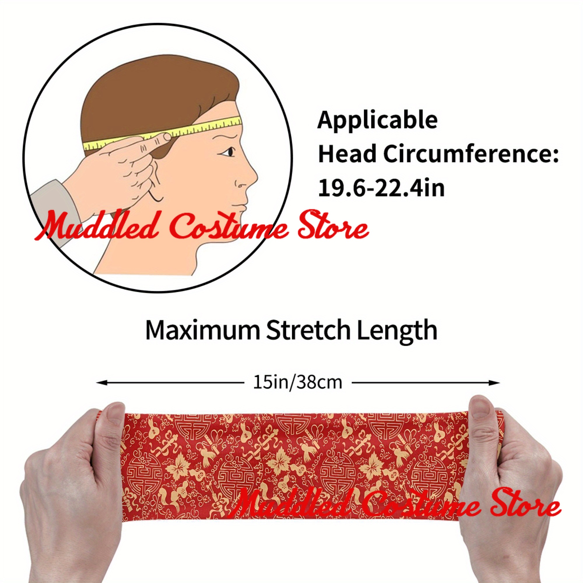 Dragon Floral Sports Headband  - Yoga Fitness Hk recensione e prezzo