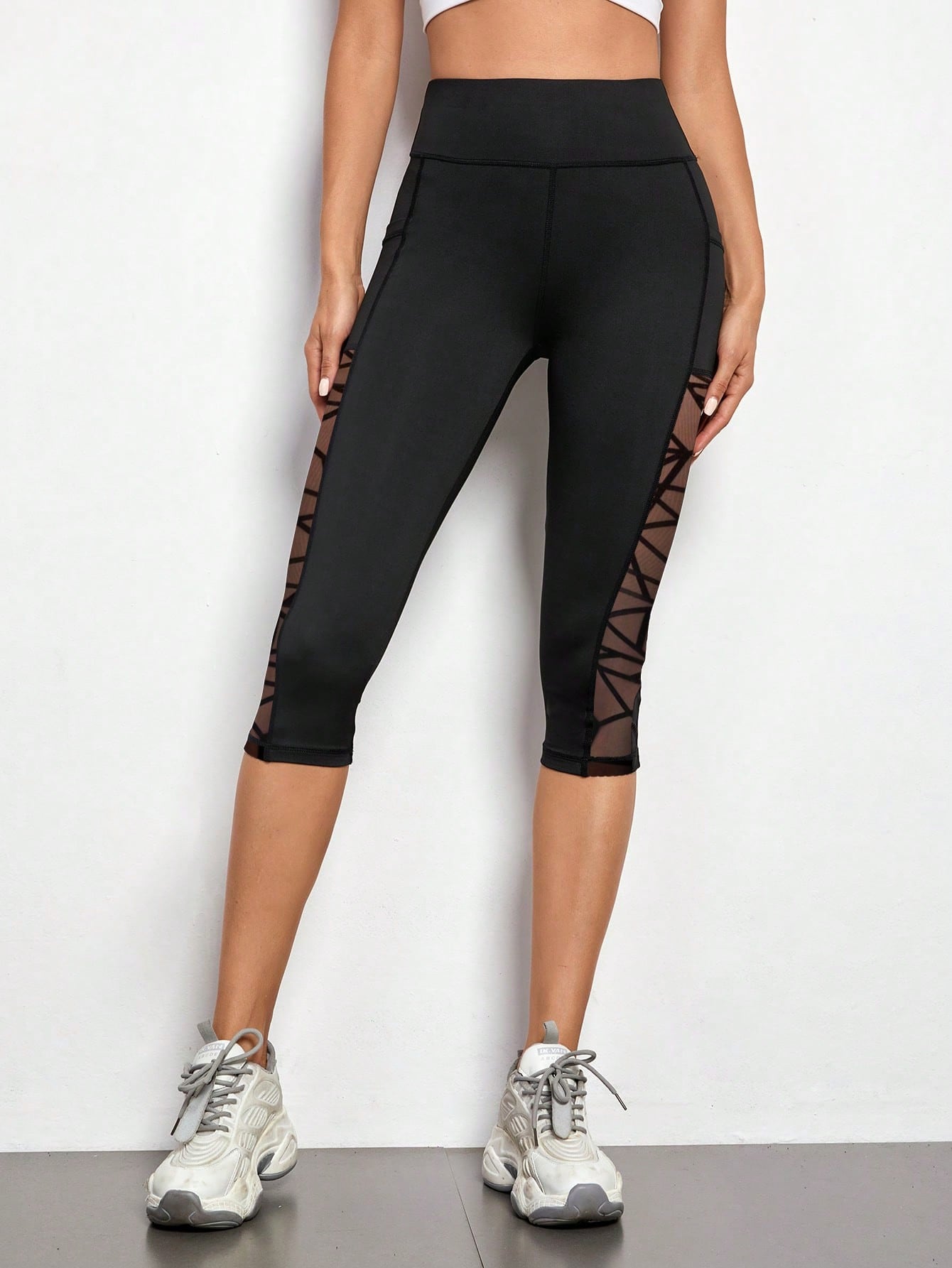 Women Geometric Mesh Yoga Pant - Yoga Fitness Leggings recensione e prezzo
