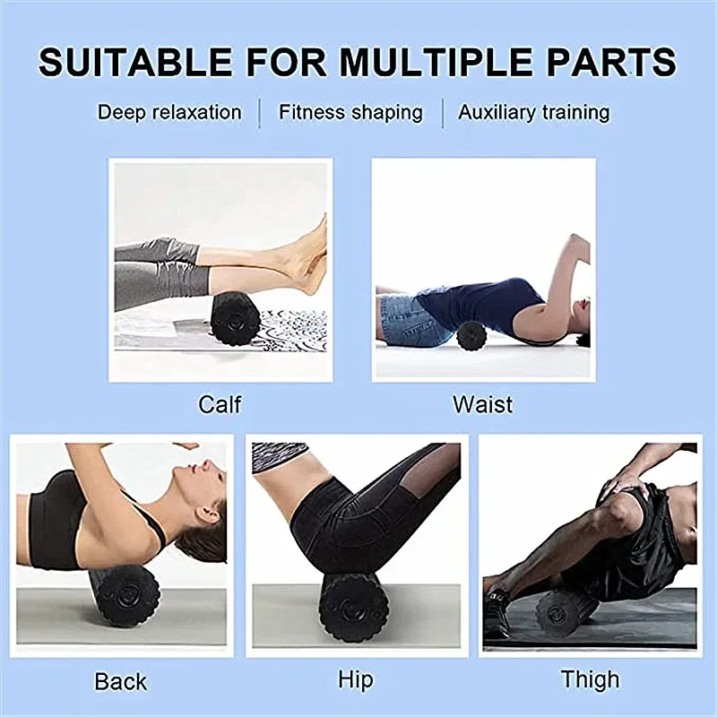 4-Speed Vibrating Electric Yog - Yoga Fitness Roller recensione e prezzo