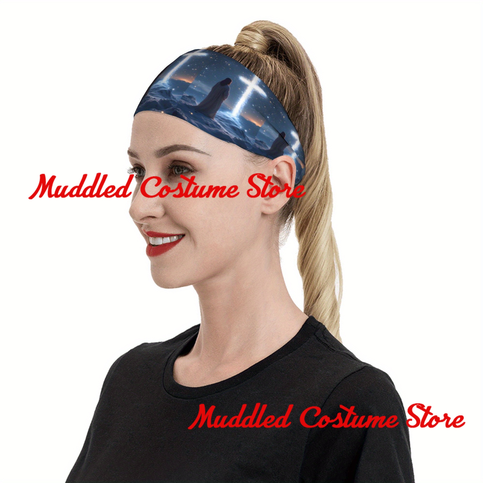 Jesus Unisex Headband Sports Y - Yoga Fitness Hk recensione e prezzo