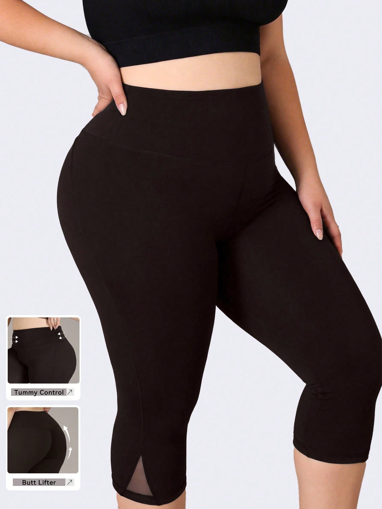 Plus Size Gym Leggings Women M - Yoga Fitness Leggings recensione e prezzo
