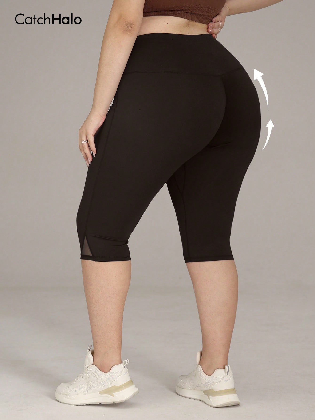 Plus Size Gym Leggings Women M - Yoga Fitness Leggings recensione e prezzo