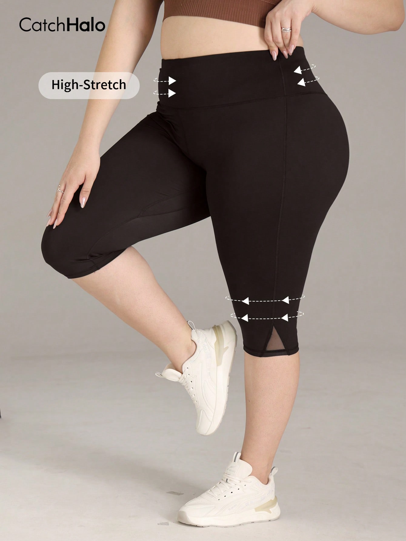 Plus Size Gym Leggings Women M - Yoga Fitness Leggings recensione e prezzo
