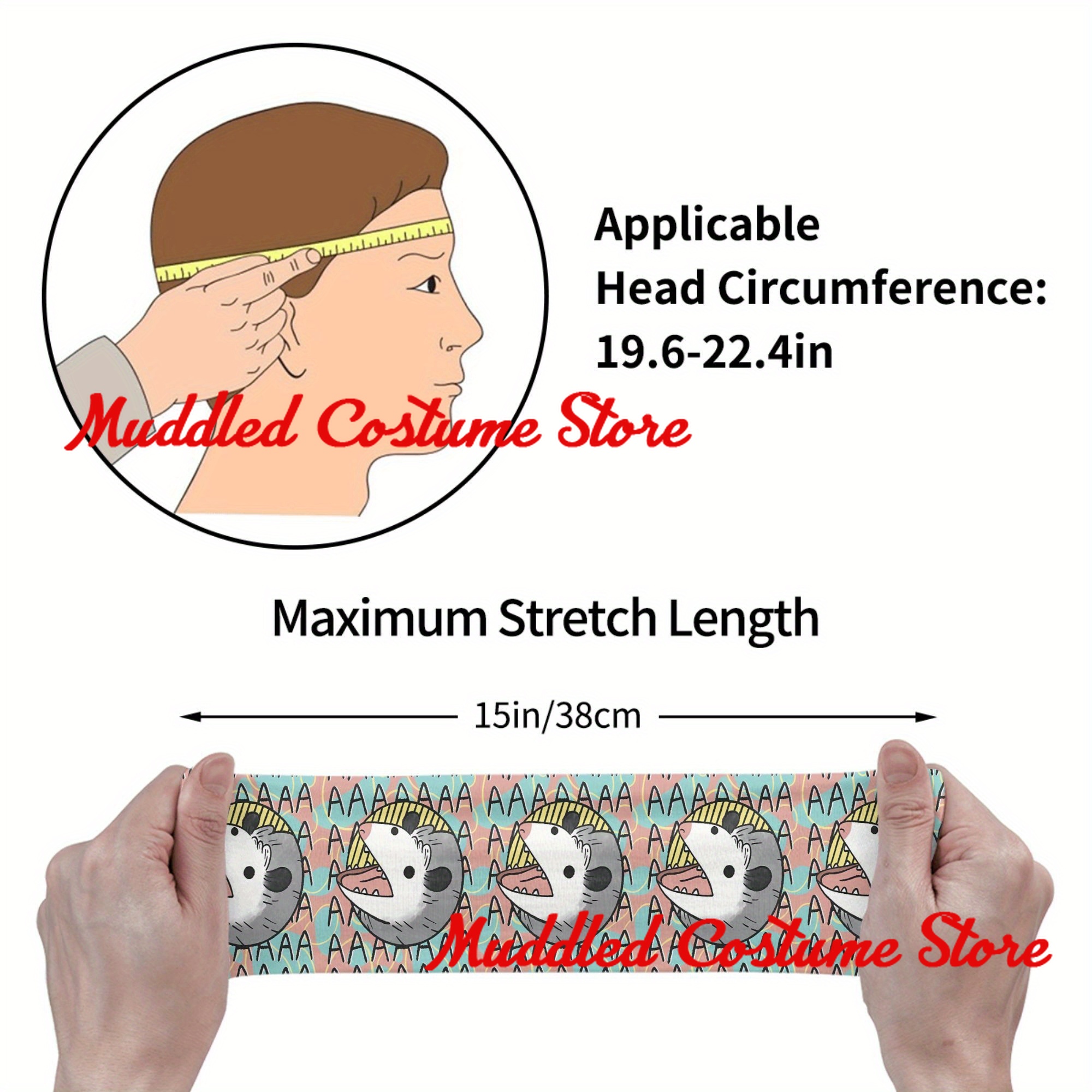 Funny Opossum Sports Headband  - Yoga Fitness Hk recensione e prezzo