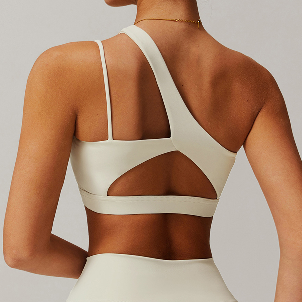 Oblique Shoulder Yoga Bra Wome - Yoga Fitness Body recensione e prezzo