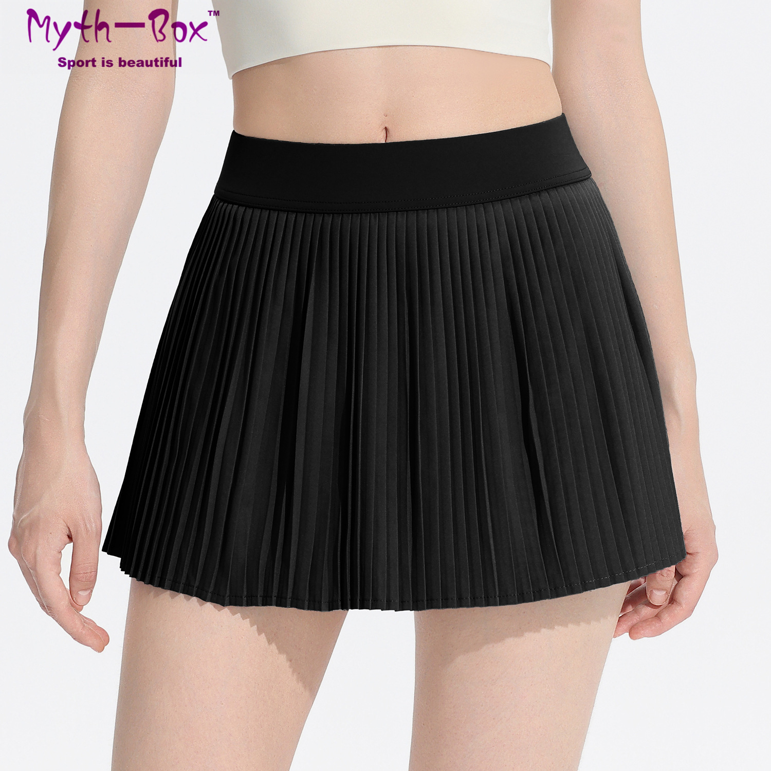 Summer Women Sport Pleated Ski - Yoga Fitness Qc recensione e prezzo