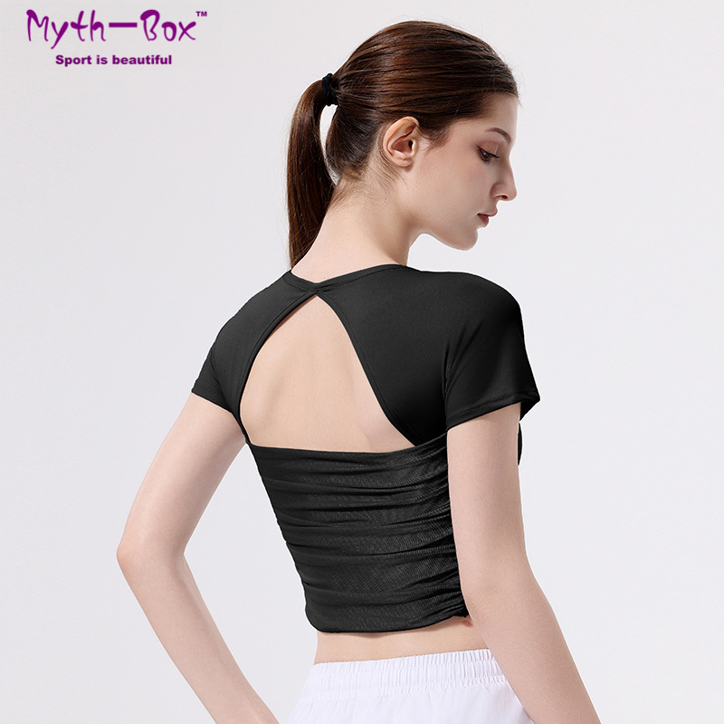 Women Slim Yoga Shirts With Pa - Yoga Fitness Qc recensione e prezzo