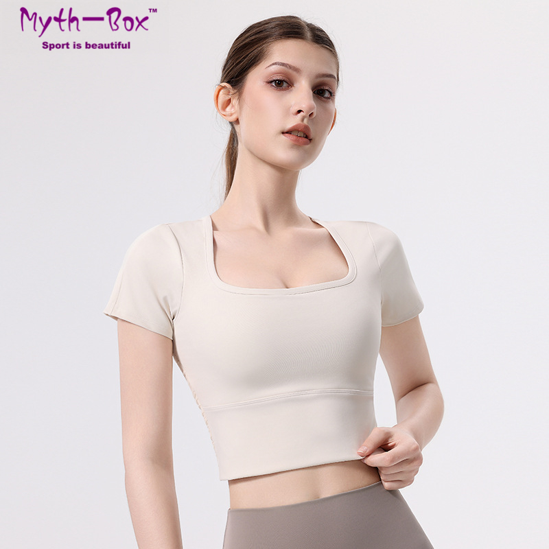 Women Slim Yoga Shirts With Pa - Yoga Fitness Qc recensione e prezzo