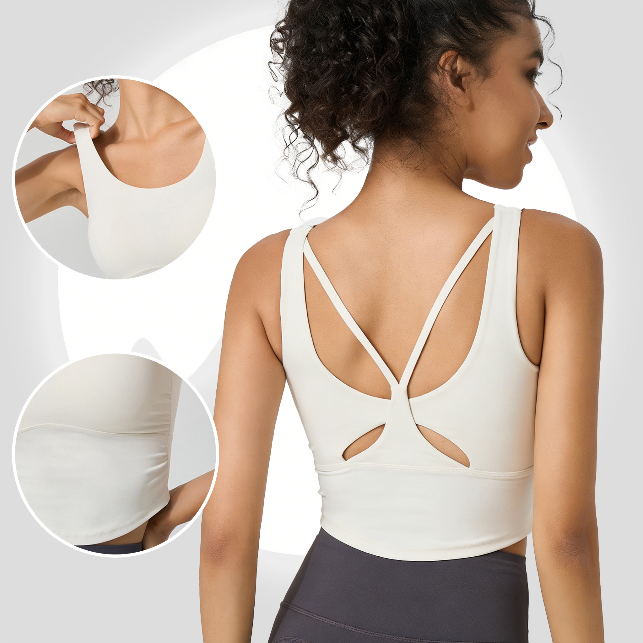 Women's Fixed Cup Yoga Sports  - Yoga Fitness Body recensione e prezzo