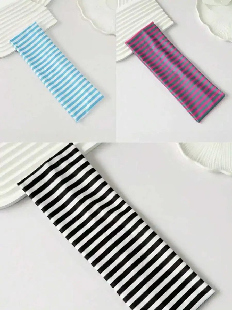 3pcs Womens Striped Elastic Sp - Yoga Daily Fitness recensione e prezzo