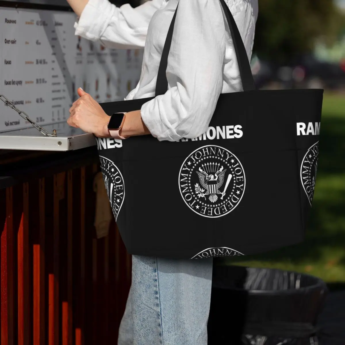 The Ramone Merch Beach Tote Ba - Yoga Fitness Merch recensione e prezzo