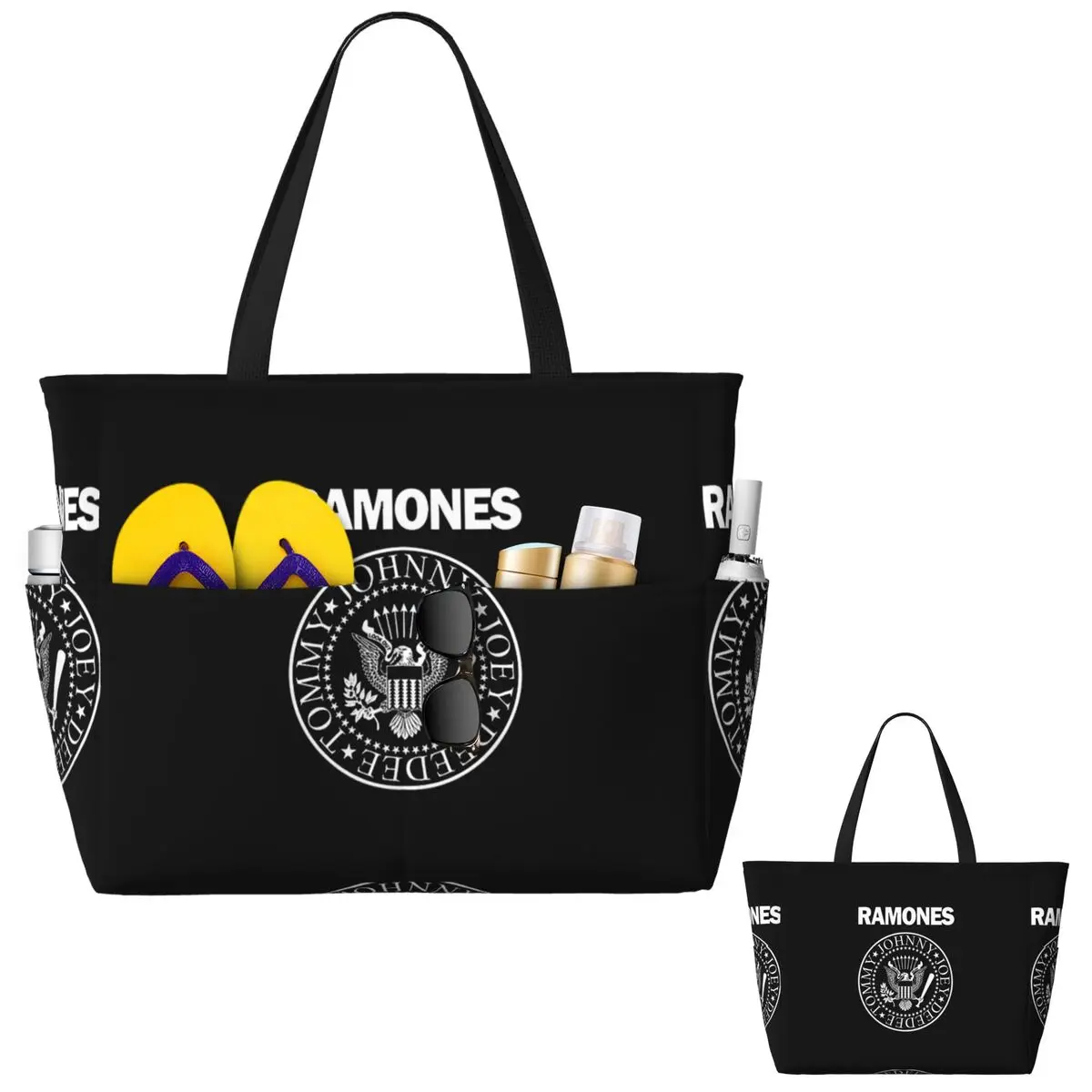 The Ramone Merch Beach Tote Ba - Yoga Fitness Merch recensione e prezzo