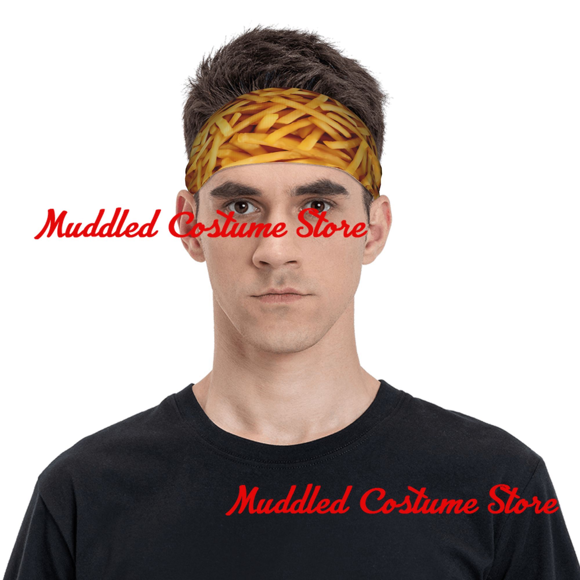 French Fries Sports Headband H - Yoga Fitness Hk recensione e prezzo