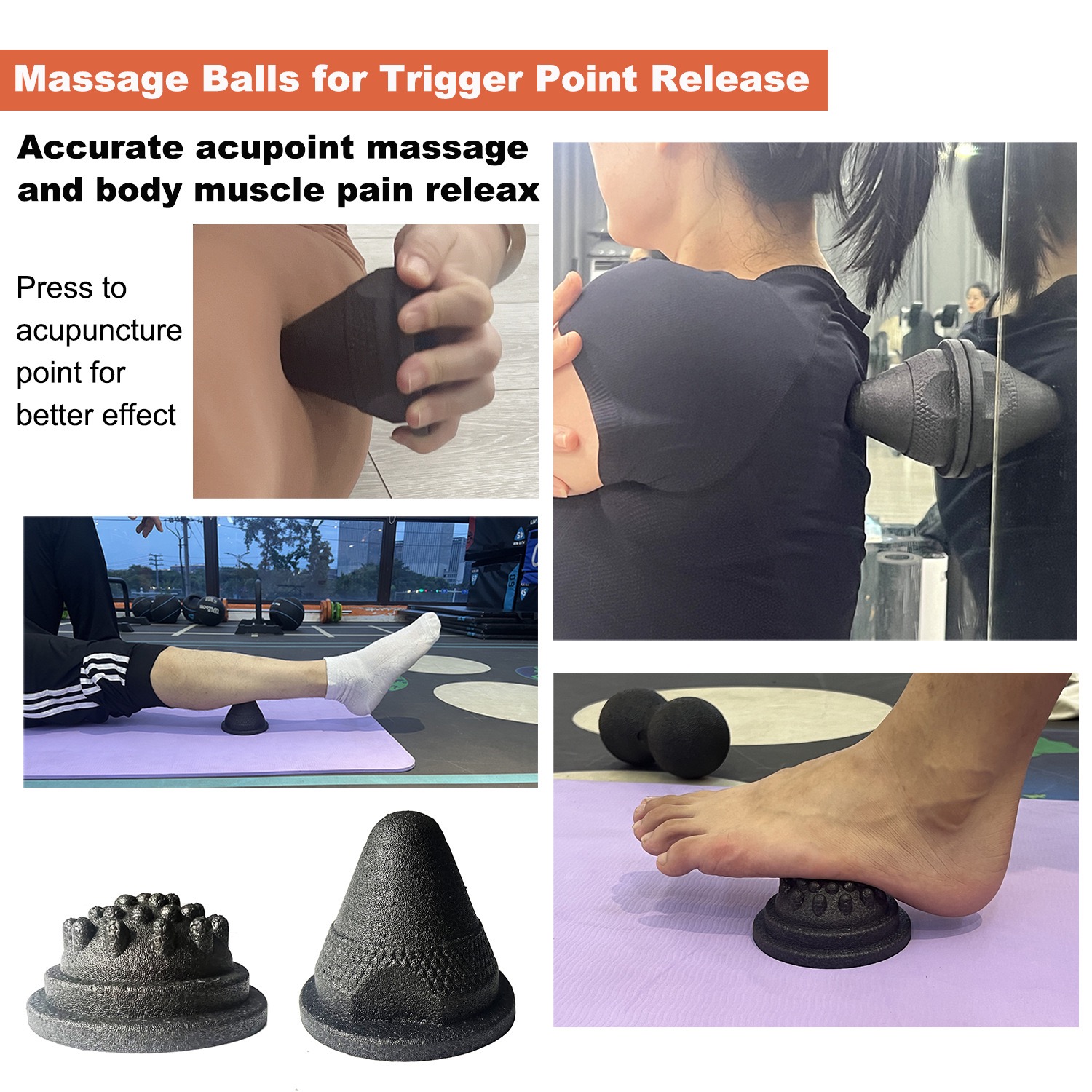 5-in-1 Fascia Roller Set Muscl - Yoga Fitness Roller recensione e prezzo