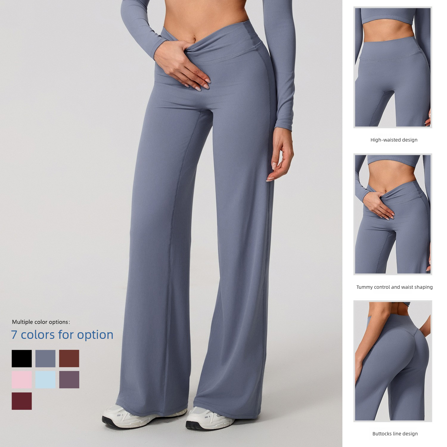 Lezyan Loose Soft Yoga Wide Le - Yoga Fitness Leggings recensione e prezzo