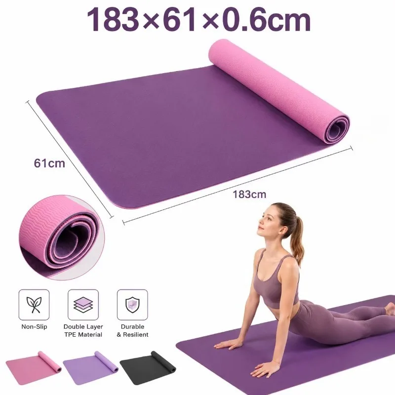 Yoga Mats Anti-slip Sport Fitn - Yoga Fitness Mat recensione e prezzo