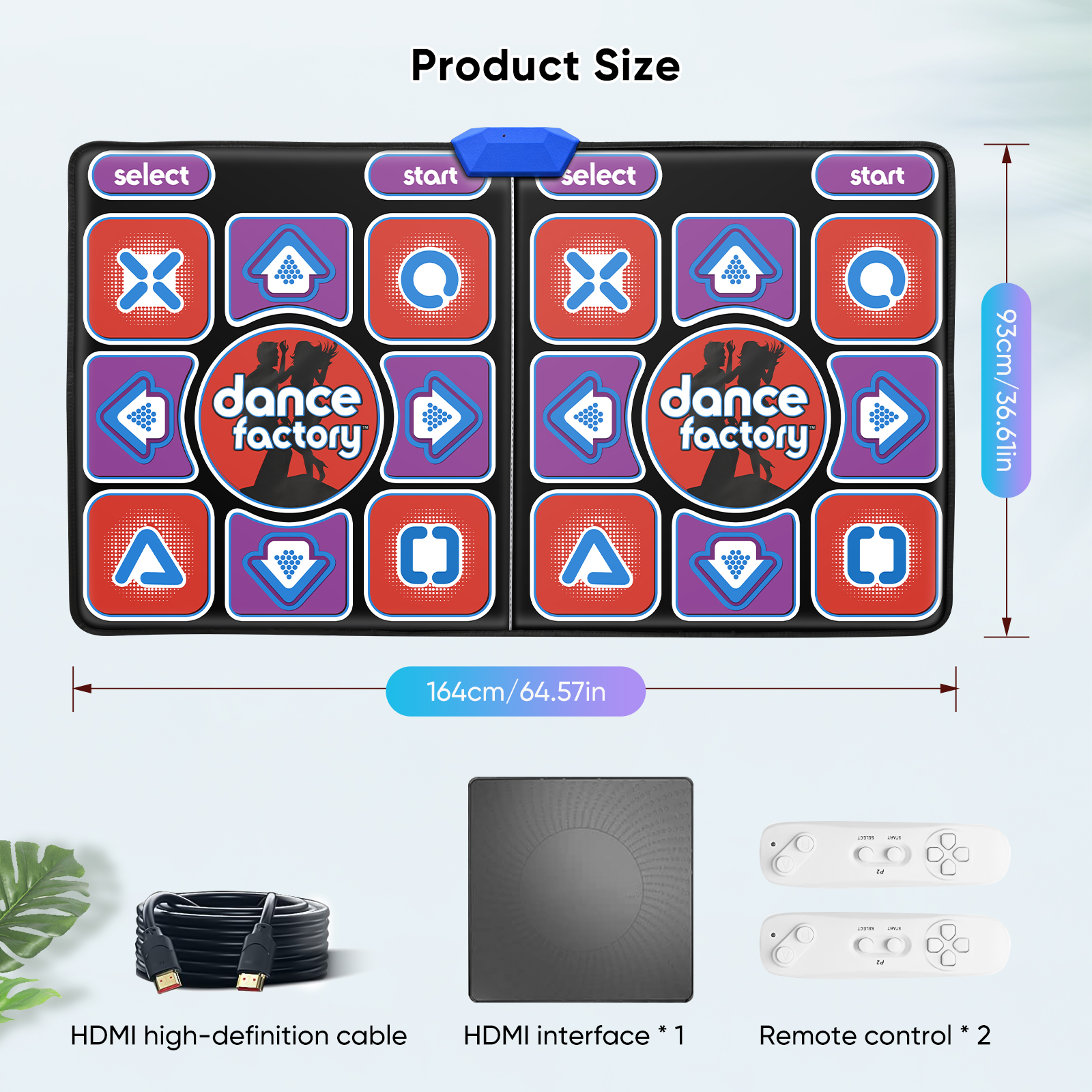 HDMI Wireless Double Dance Mat - Yoga Update Fitness recensione e prezzo