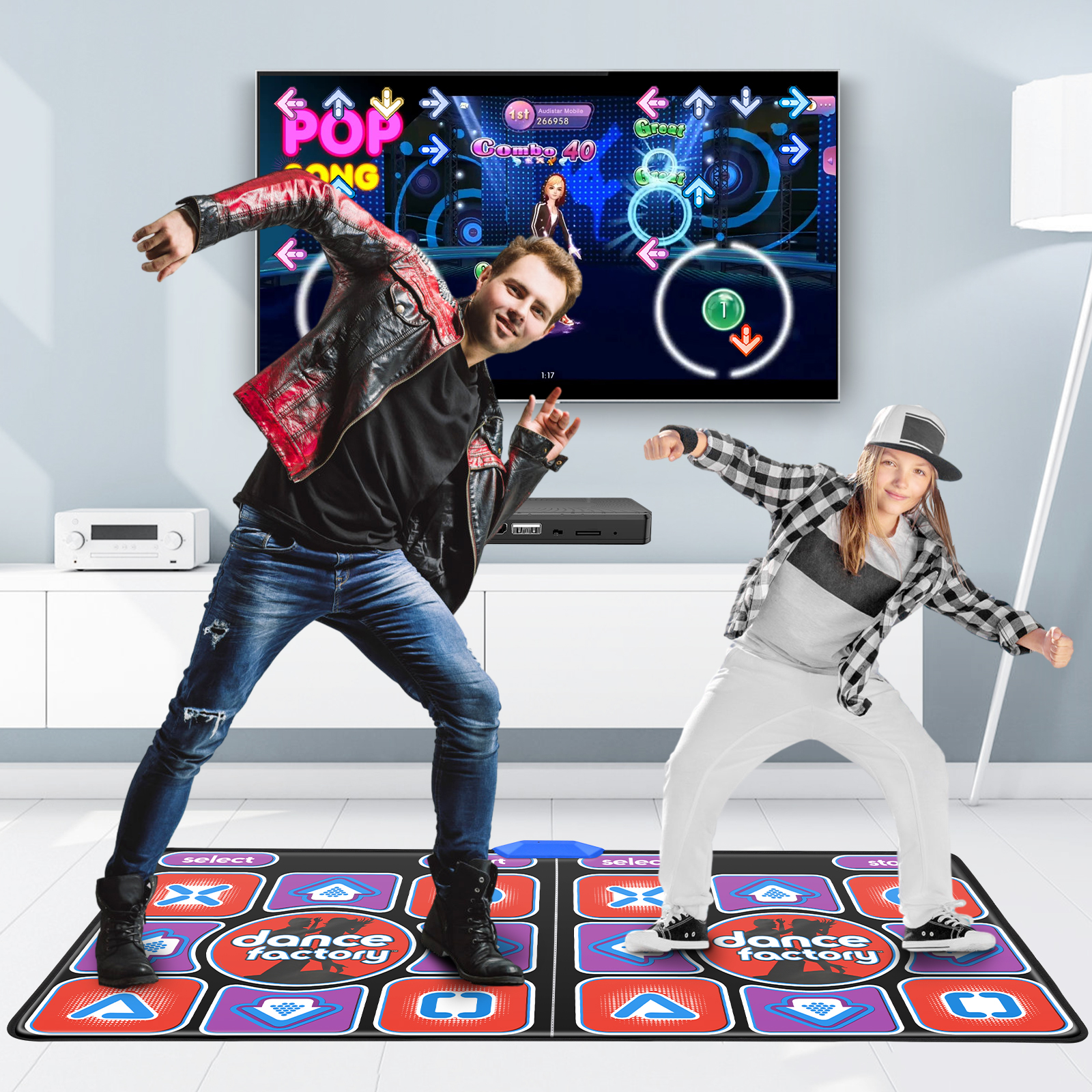 HDMI Wireless Double Dance Mat - Yoga Update Fitness recensione e prezzo